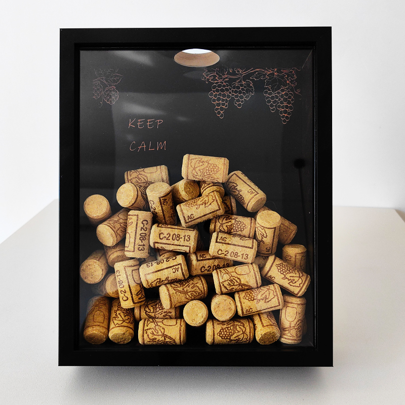 Red Wine Cork Display Frame Wo - Collectible Vintage Wine 评论和价格