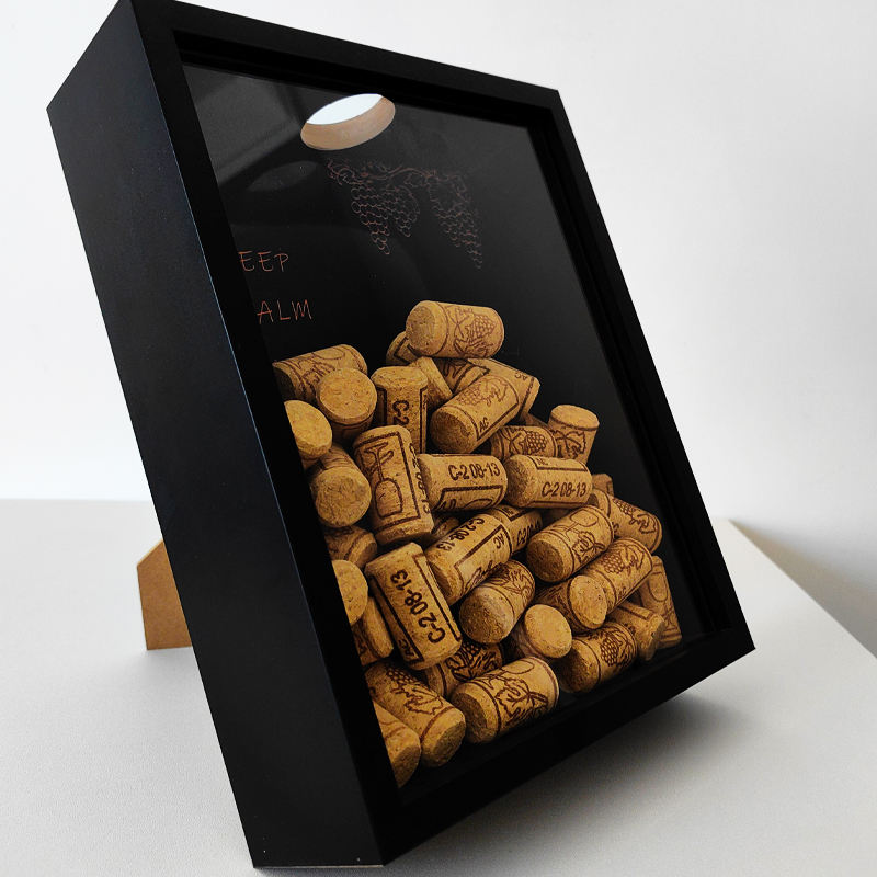Red Wine Cork Display Frame Wo - Collectible Vintage Wine 评论和价格