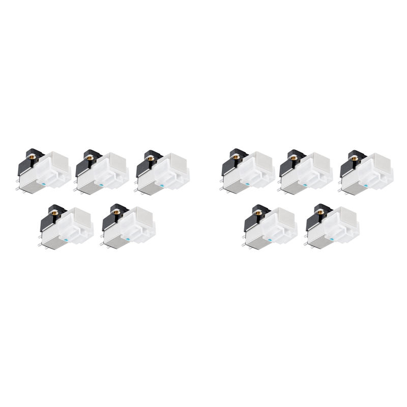 B27B 10PCS AT3600L LP Vinyl Re - Record Player Needle 评论和价格