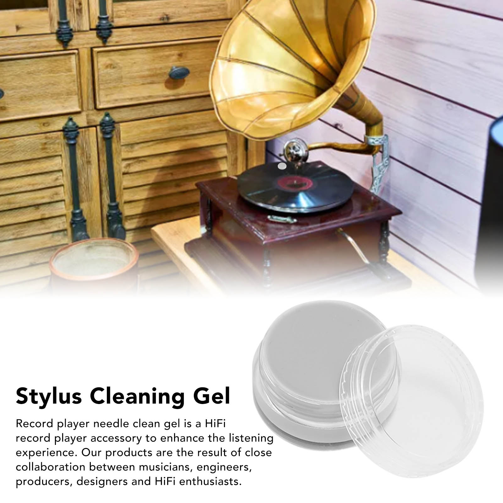 Portable Turntable Stylus Clea - Record Player Needle 评论和价格
