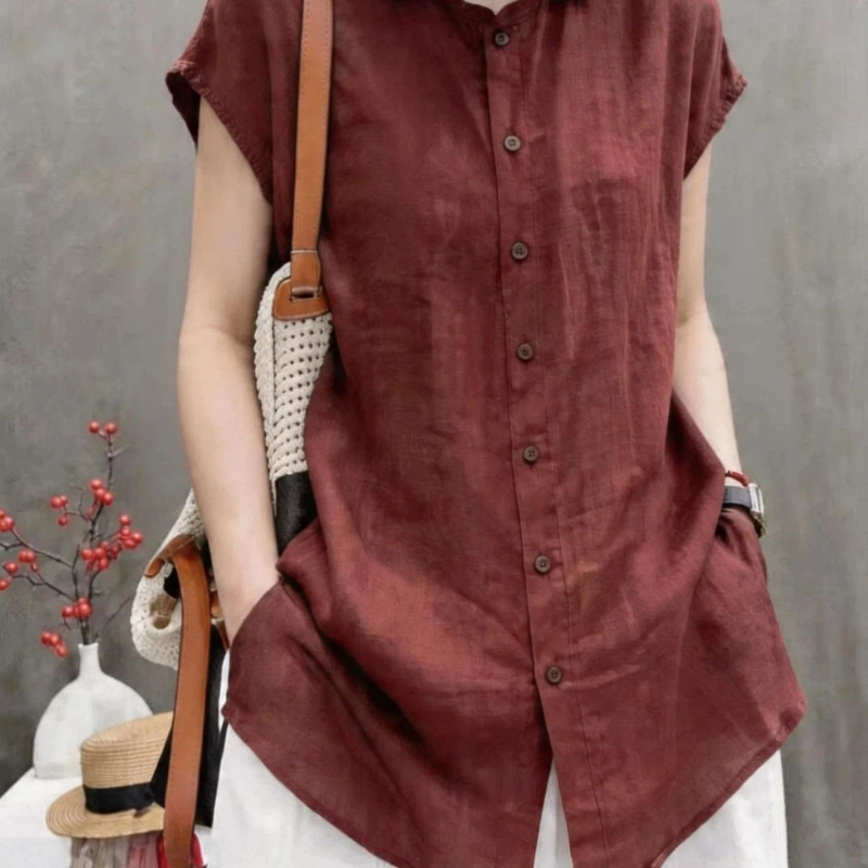 Office Lady Short Sleeve Solid - Vintage Collectible Buttons 评论和价格