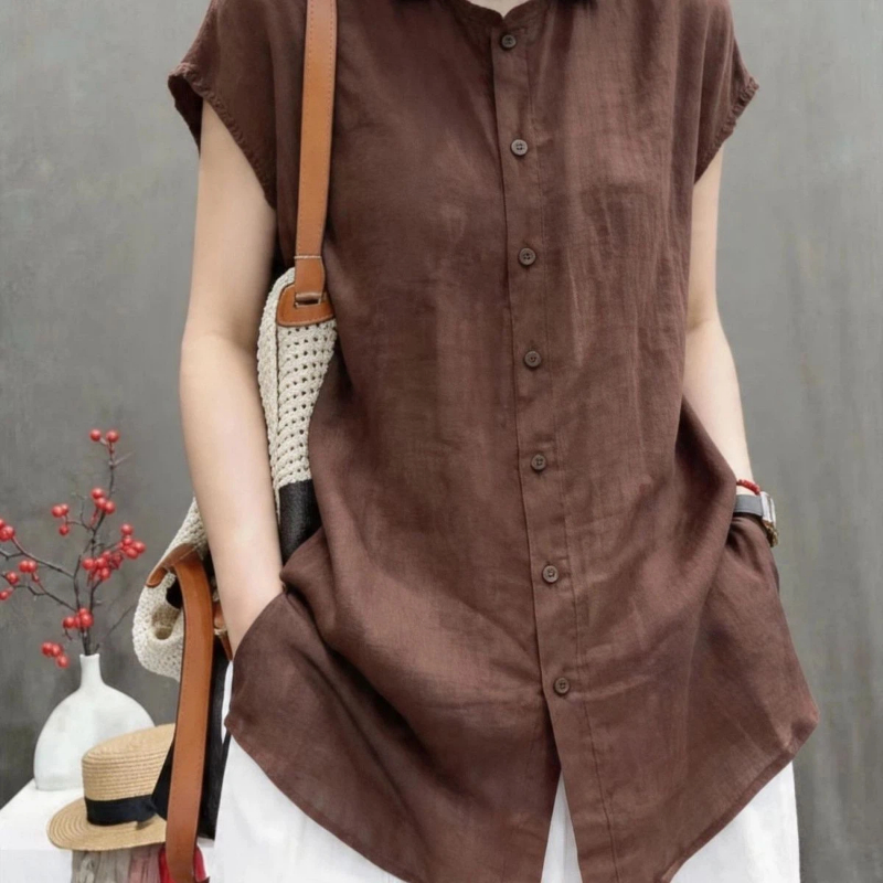 Office Lady Short Sleeve Solid - Vintage Collectible Buttons 评论和价格