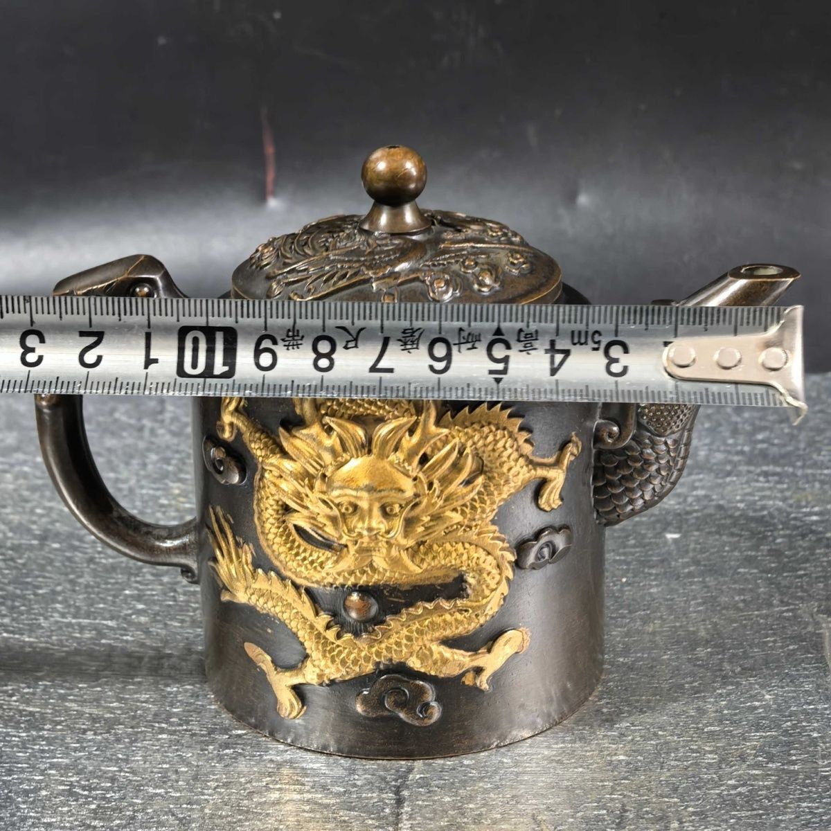 Vintage Gilt Brass Dragon & Ph - Collectible Vintage Wine 评论和价格