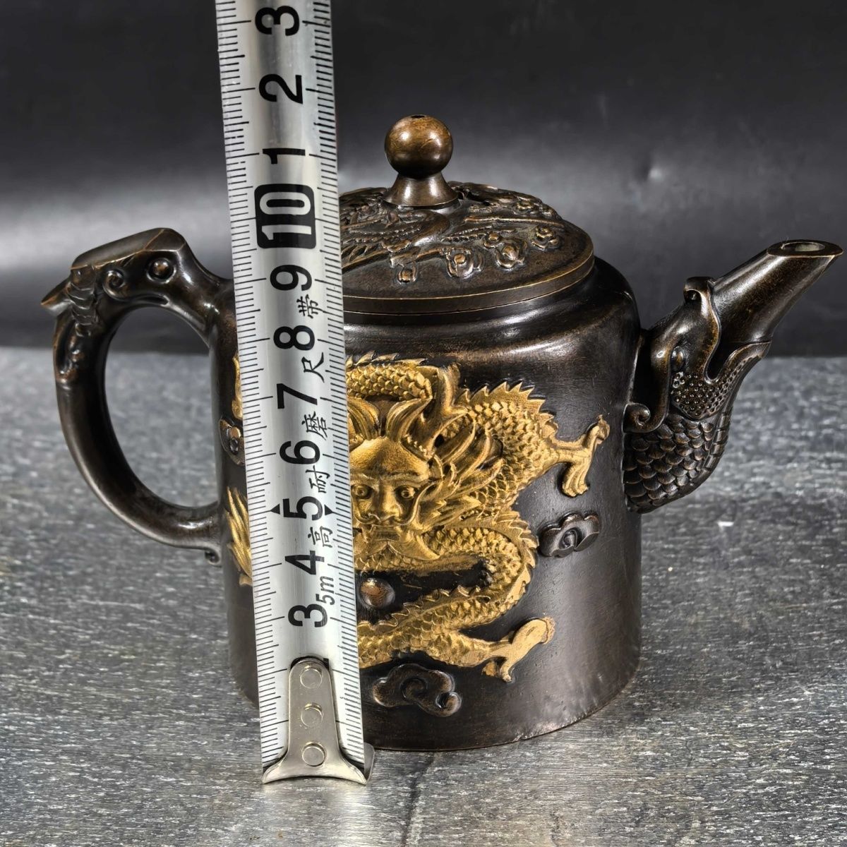 Vintage Gilt Brass Dragon & Ph - Collectible Vintage Wine 评论和价格