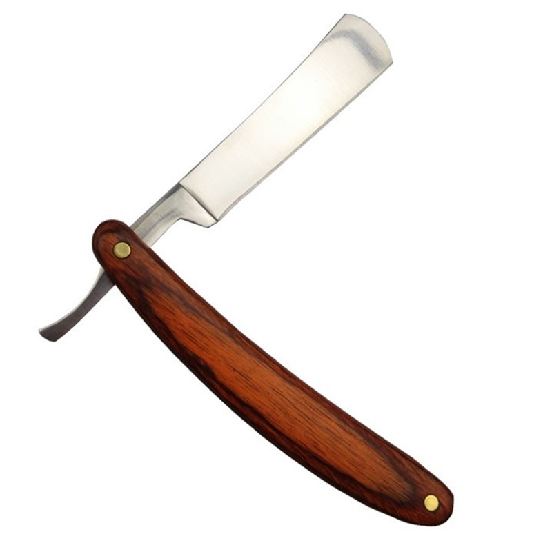 Vintage Wood Handle Straight E - Vintage Collectible Knife 评论和价格