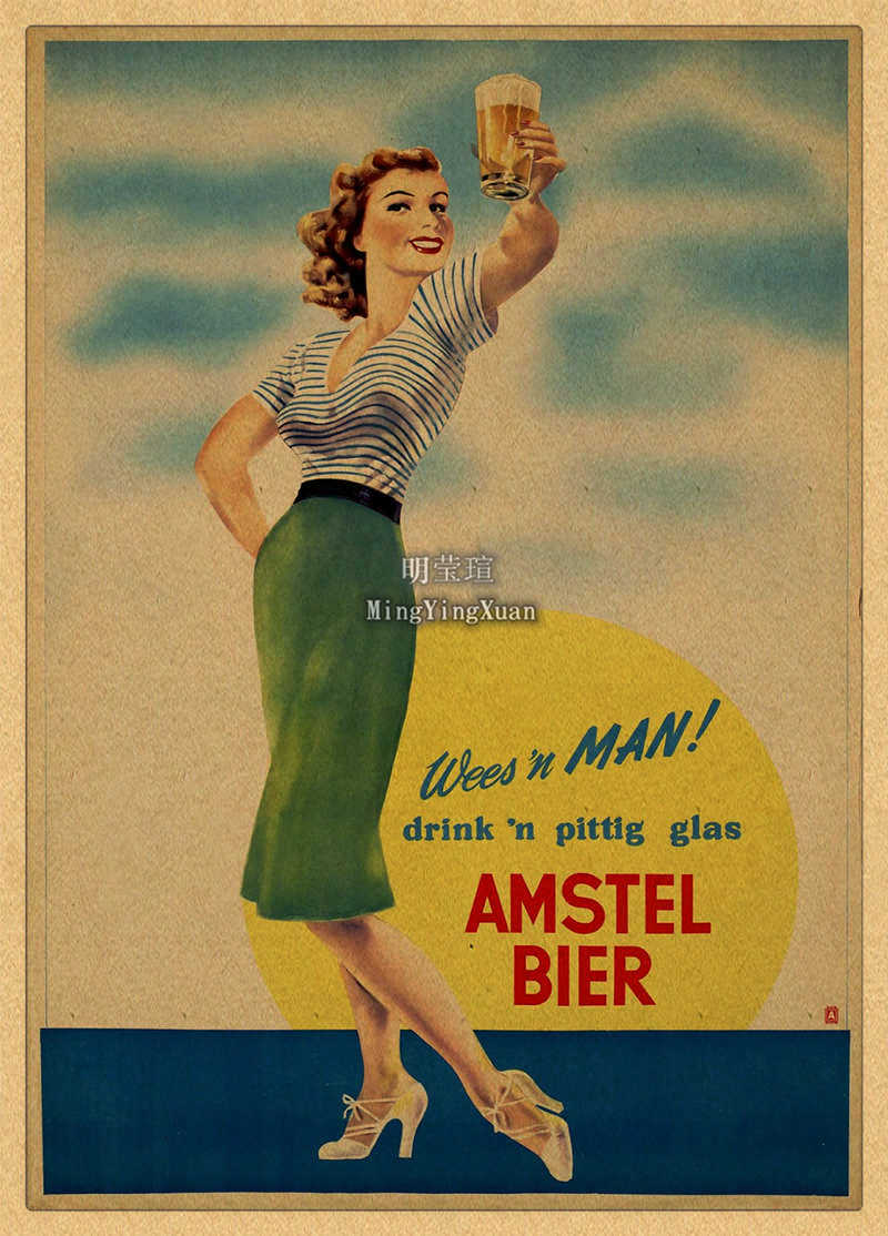 Vintage Beer Wine Drink Chart  - Collectible Vintage Wine 评论和价格