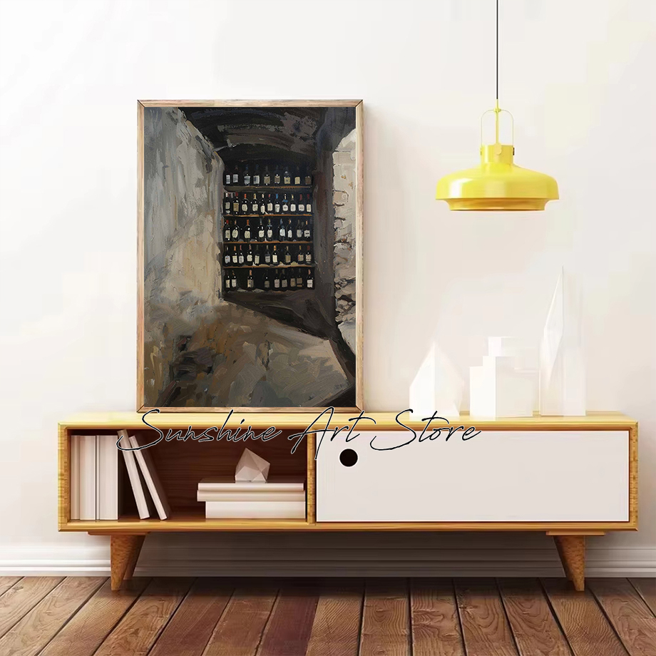 Wine Barrels Cellar Vintage Wi - Collectible Vintage Wine 评论和价格